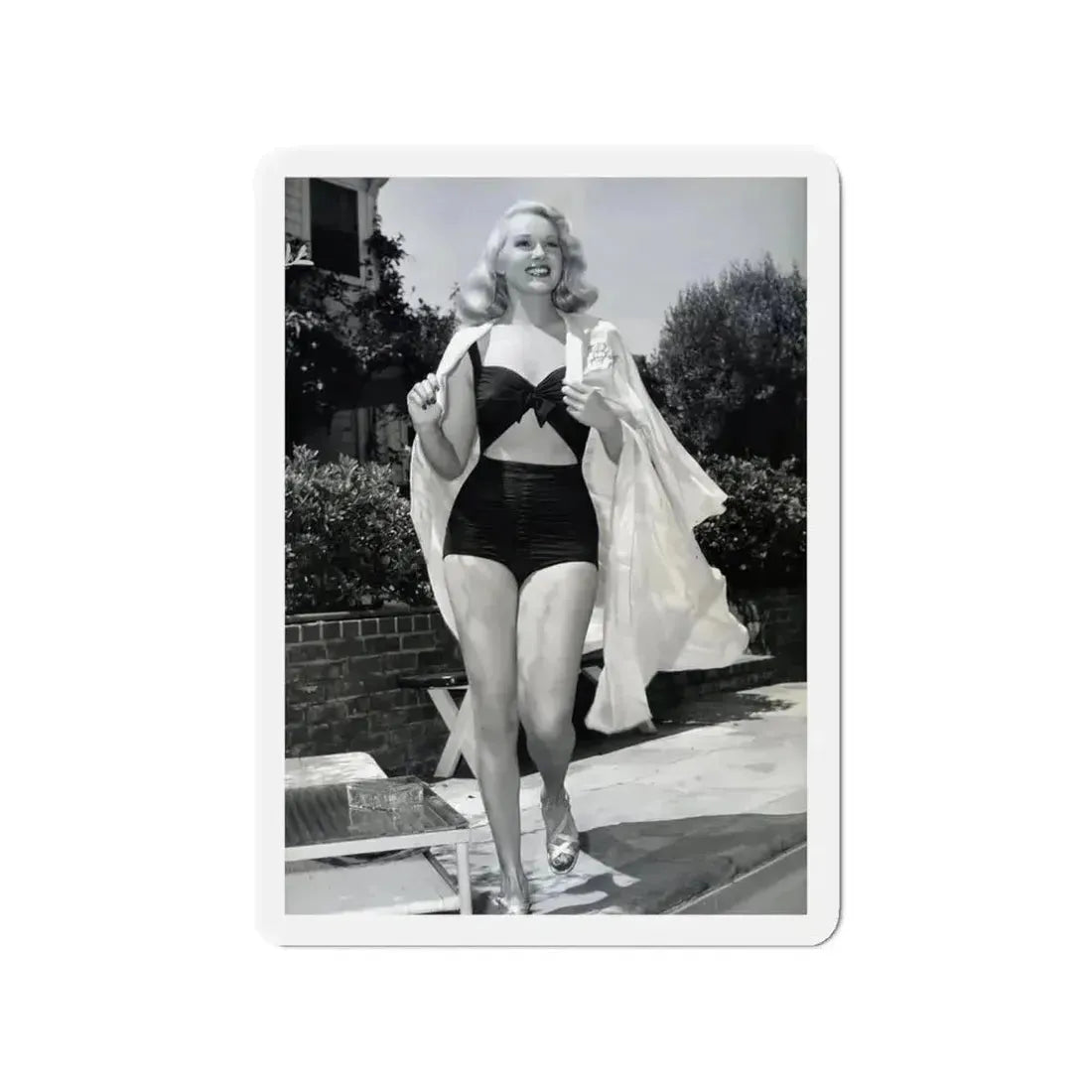 Adele Jergens #18 (Vintage Female Icon) Refrigerator Magnet - The Sticker Space