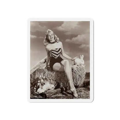 Adele Jergens #23 (Vintage Female Icon) Refrigerator Magnet - The Sticker Space