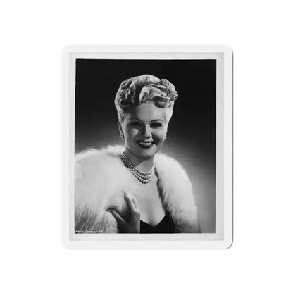 Adele Jergens #24 (Vintage Female Icon) Refrigerator Magnet - The Sticker Space