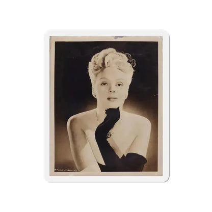 Adele Jergens #26 (Vintage Female Icon) Refrigerator Magnet 4 Inch Die-Cut - The Sticker Space