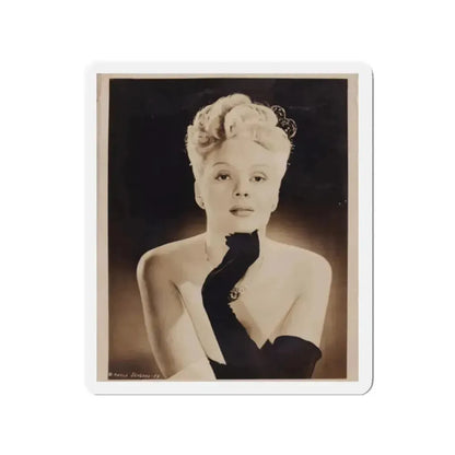 Adele Jergens #26 (Vintage Female Icon) Refrigerator Magnet - The Sticker Space