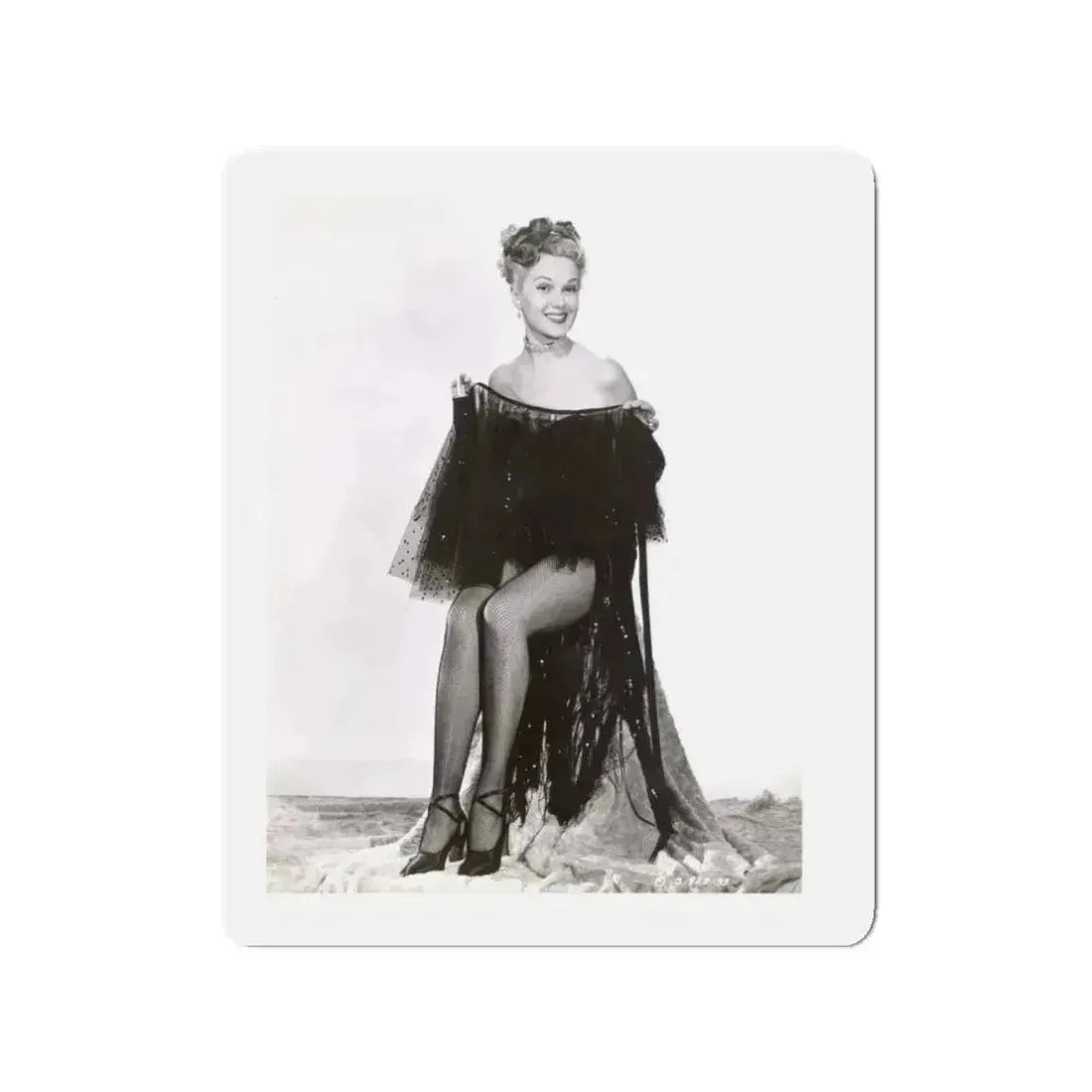 Adele Jergens #28 (Vintage Female Icon) Refrigerator Magnet - The Sticker Space