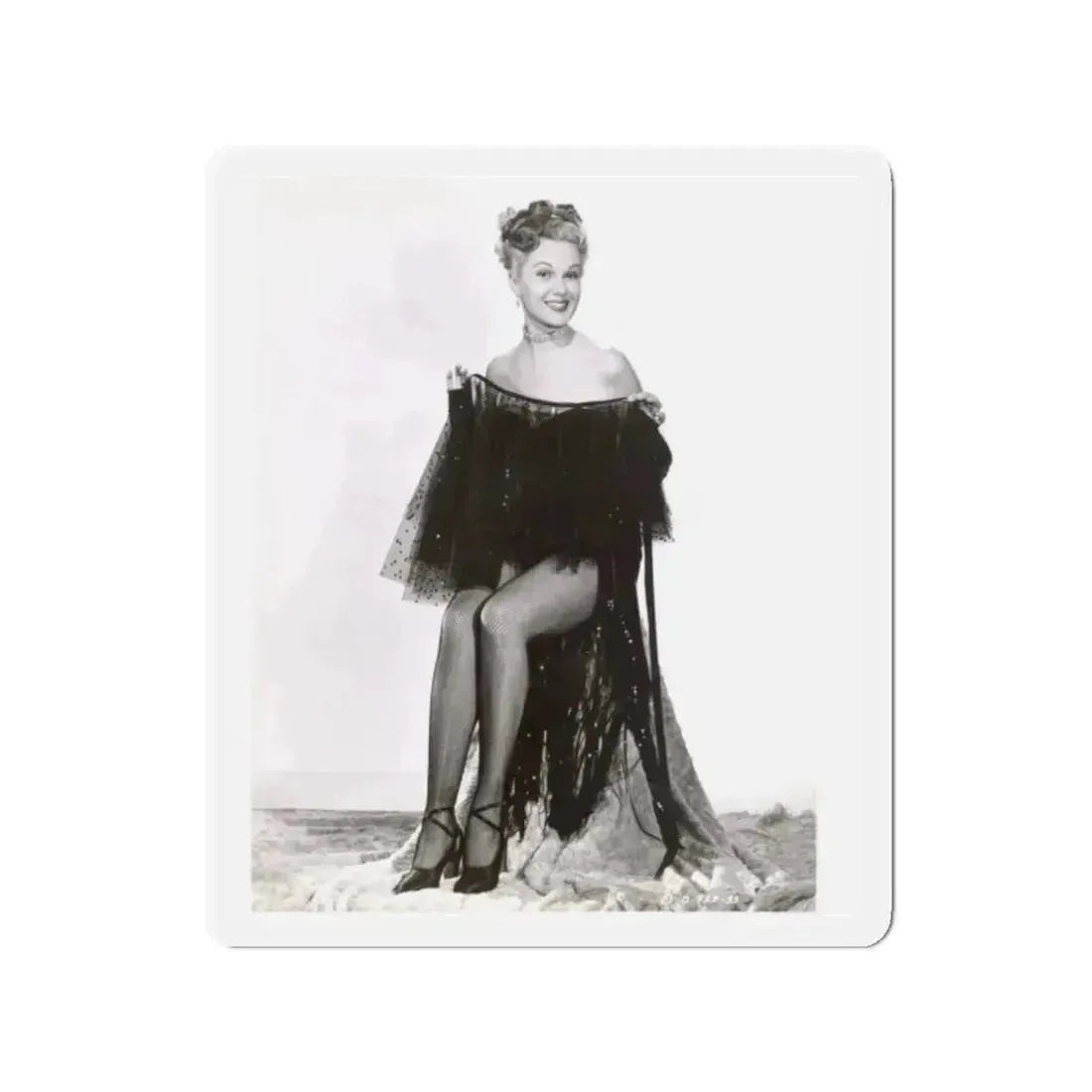 Adele Jergens #28 (Vintage Female Icon) Refrigerator Magnet - The Sticker Space