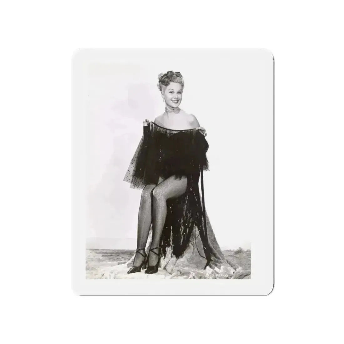 Adele Jergens #28 (Vintage Female Icon) Refrigerator Magnet - The Sticker Space