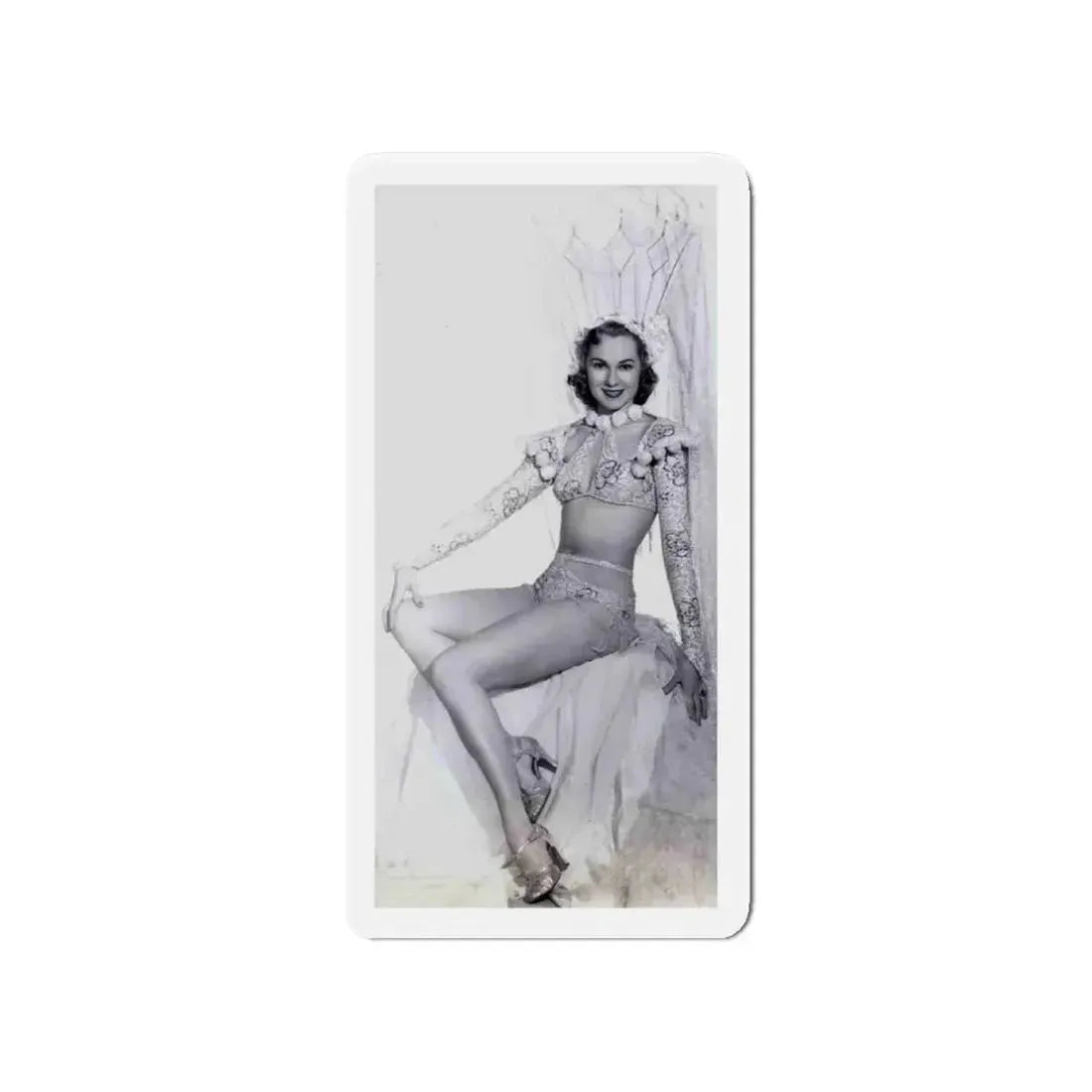 Adele Jergens #33 - Very Early 30's Era Photo (Vintage Female Icon) Refrigerator Magnet - The Sticker Space