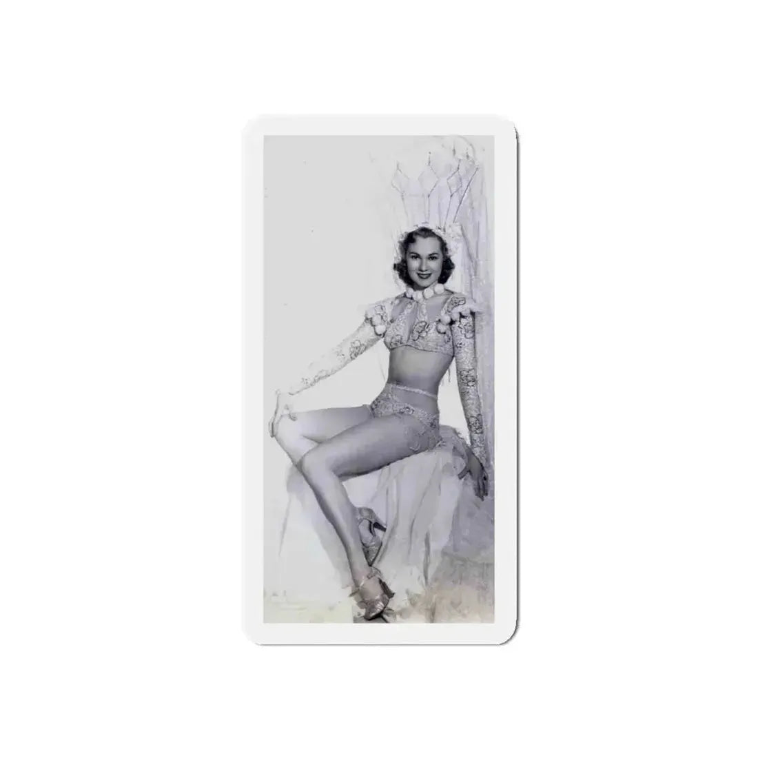 Adele Jergens #33 - Very Early 30's Era Photo (Vintage Female Icon) Refrigerator Magnet - The Sticker Space