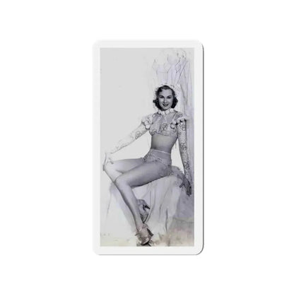 Adele Jergens #33 - Very Early 30's Era Photo (Vintage Female Icon) Refrigerator Magnet - The Sticker Space