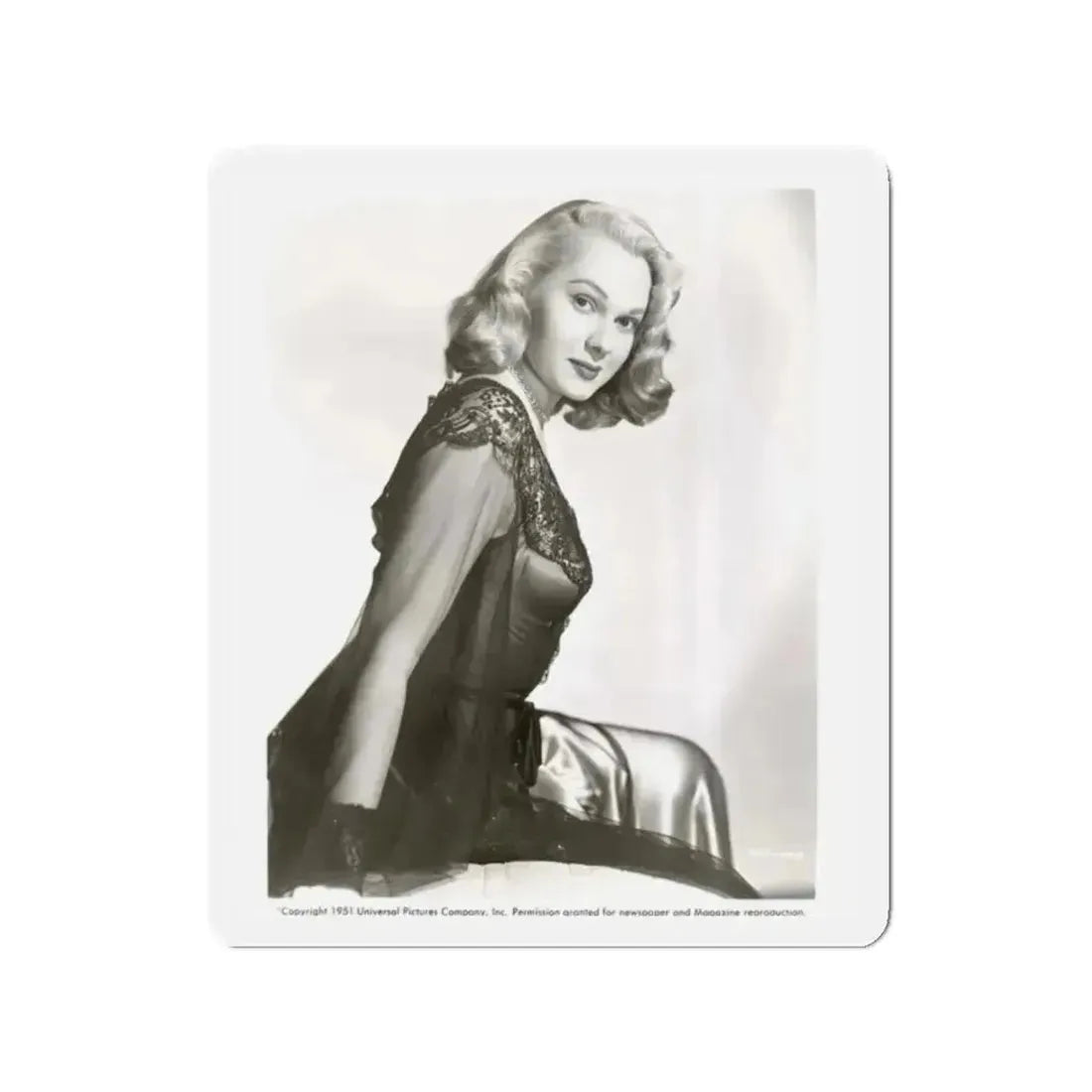 Adele Jergens #37 (Vintage Female Icon) Refrigerator Magnet - The Sticker Space