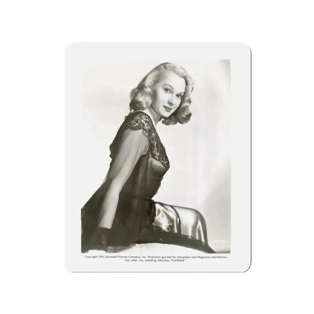 Adele Jergens #37 (Vintage Female Icon) Refrigerator Magnet - The Sticker Space