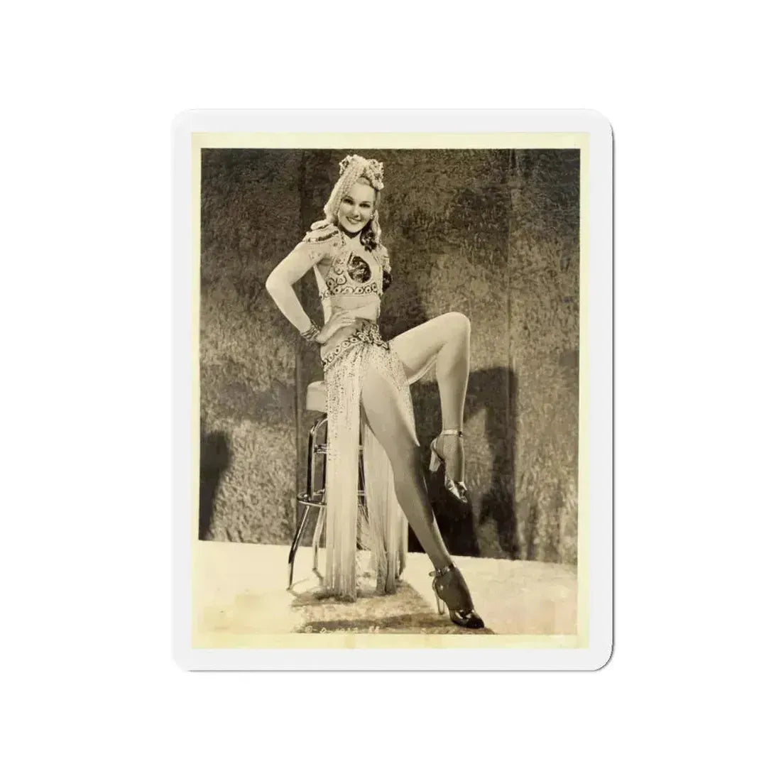 Adele Jergens #42 (Vintage Female Icon) Refrigerator Magnet - The Sticker Space