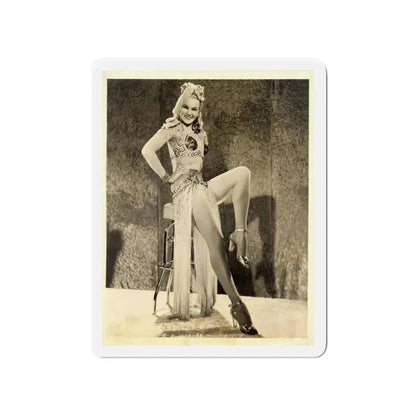 Adele Jergens #42 (Vintage Female Icon) Refrigerator Magnet - The Sticker Space