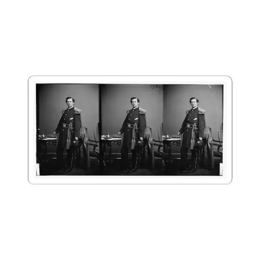 Adj. A.H. Jameson, 32Nd Pa. Inf. (U.S. Civil War) STICKER Vinyl Kiss-Cut Decal 2 Inch White - The Sticker Space