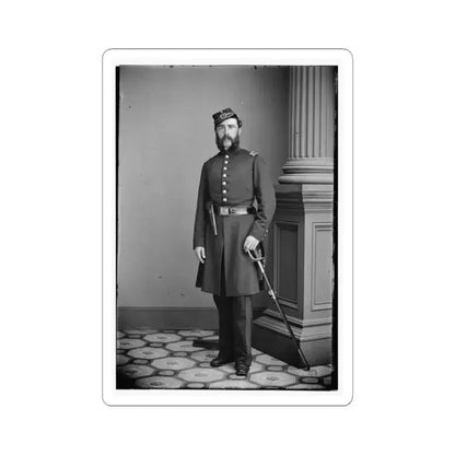 Adj. J.B. Coppinger,  83Rd N.Y. Inf. 002 (U.S. Civil War) STICKER Vinyl Kiss-Cut Decal 6 Inch White - The Sticker Space