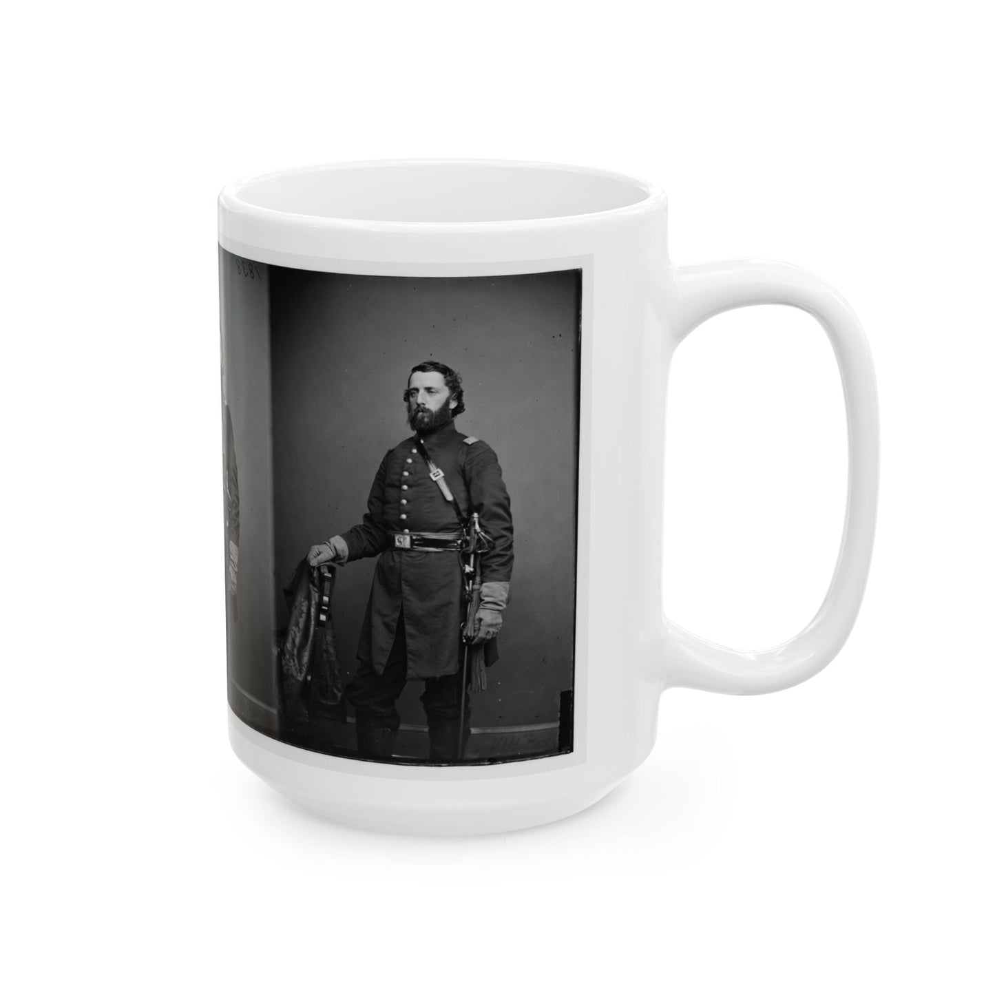 Adjt C.O. Dodd 5th N.H. (U.S. Civil War) White Coffee Mug