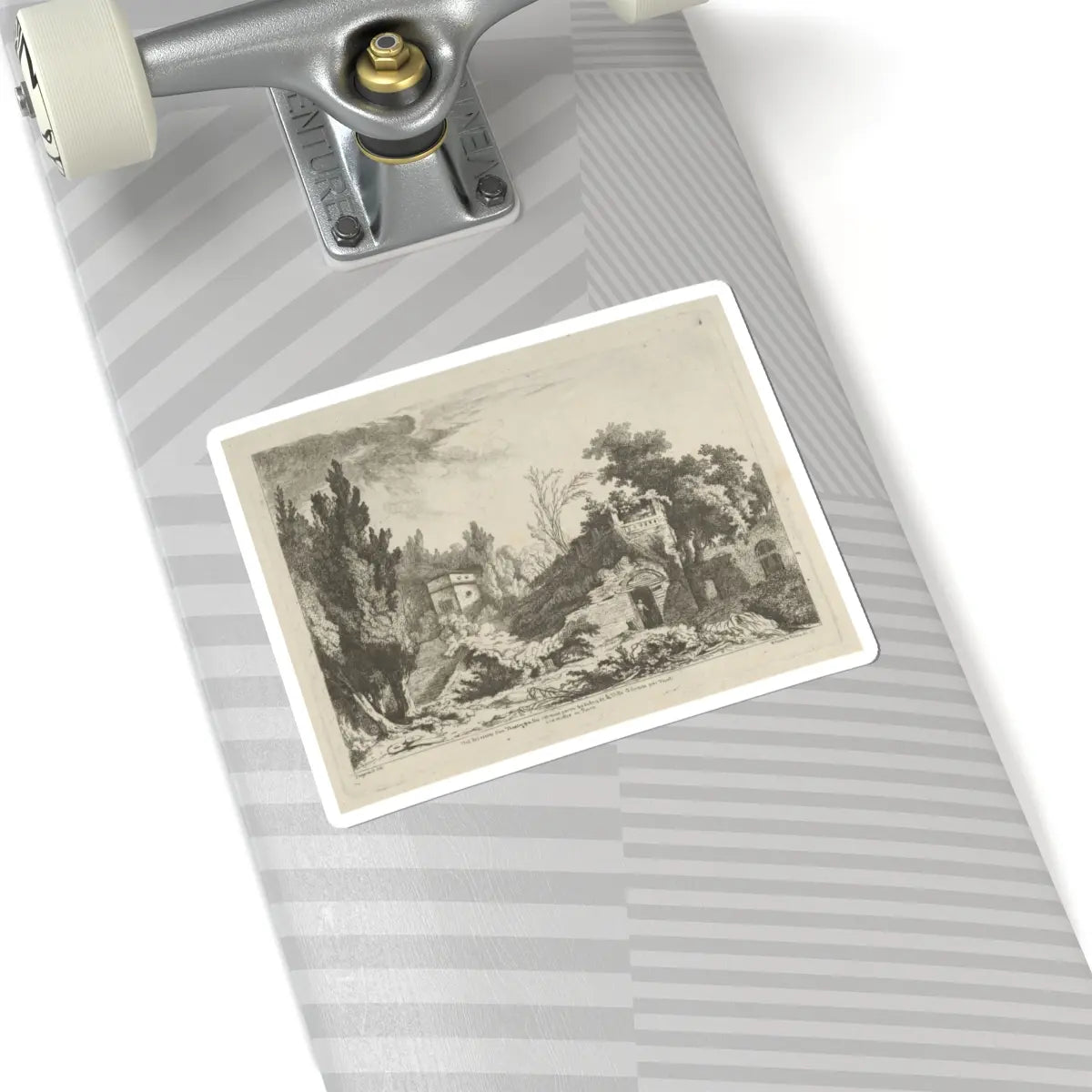 SKU:TSS-STICK-DLDLL-6X6-5 Sizes:6" × 6" Types:White
