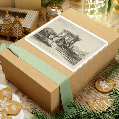 SKU:TSS-STICK-DLDLL-6X6-3 Sizes:6" × 6" Types:White