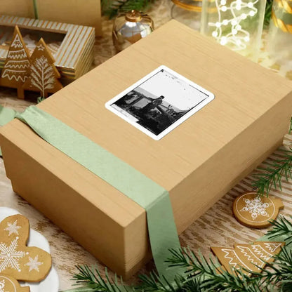 Adm. David D. Porter, Lt. Commander, on Deck of U.S. Steamship Fulton. (U.S. Civil War) STICKER Vinyl Kiss-Cut Decal - The Sticker Space