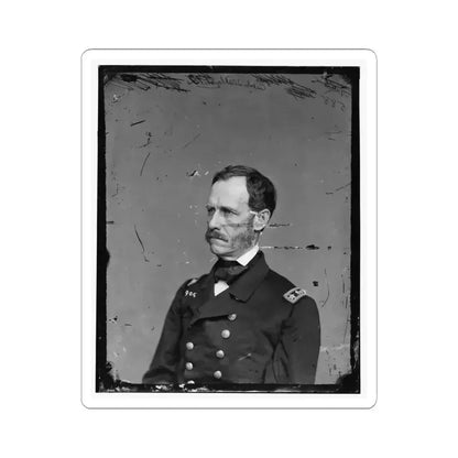 Adm. J.A. Dahlgren, (U.S. Civil War) STICKER Vinyl Kiss-Cut Decal 3 Inch White - The Sticker Space