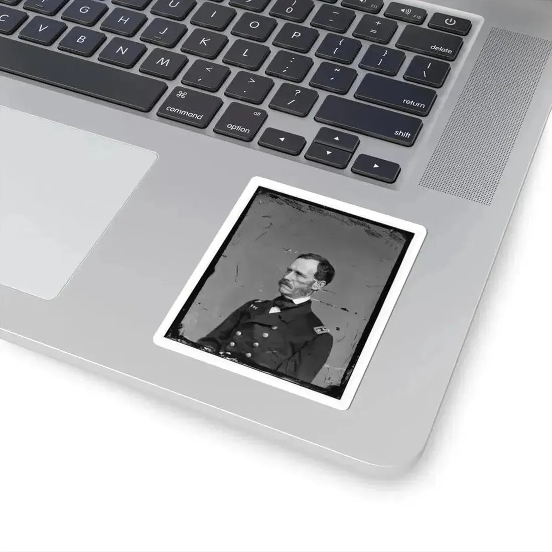 Adm. J.A. Dahlgren, (U.S. Civil War) STICKER Vinyl Kiss-Cut Decal - The Sticker Space