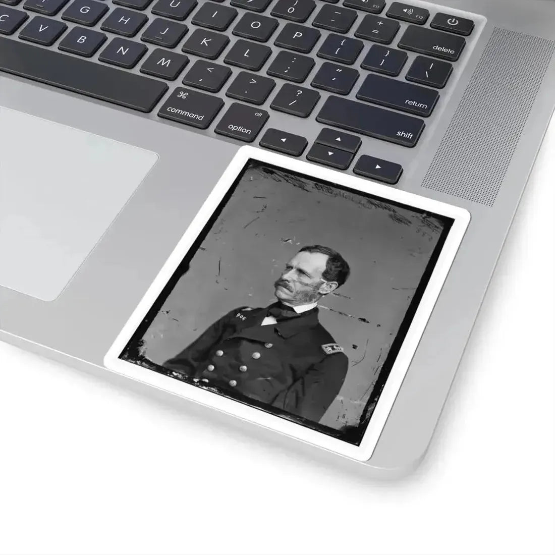 Adm. J.A. Dahlgren, (U.S. Civil War) STICKER Vinyl Kiss-Cut Decal - The Sticker Space