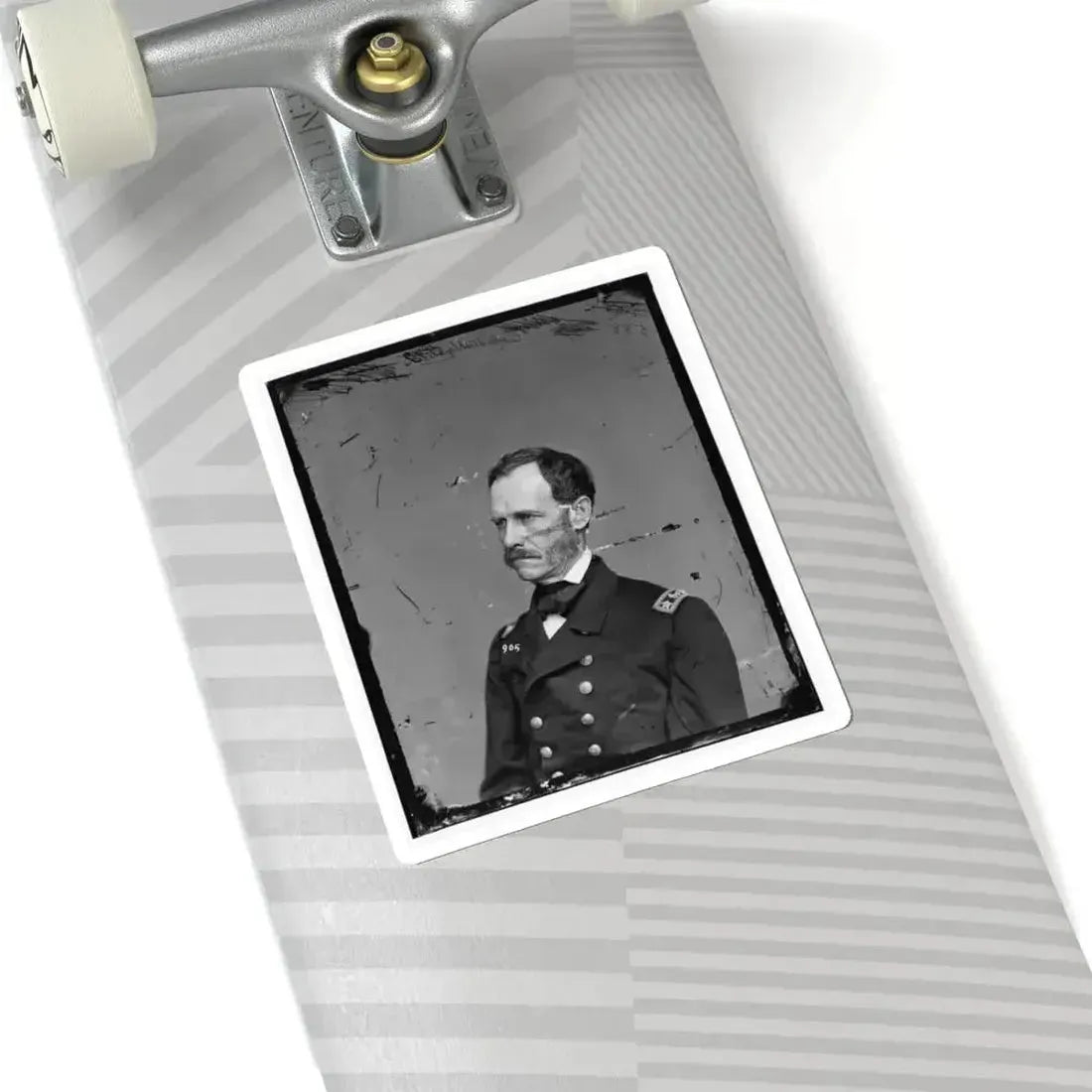 Adm. J.A. Dahlgren, (U.S. Civil War) STICKER Vinyl Kiss-Cut Decal - The Sticker Space