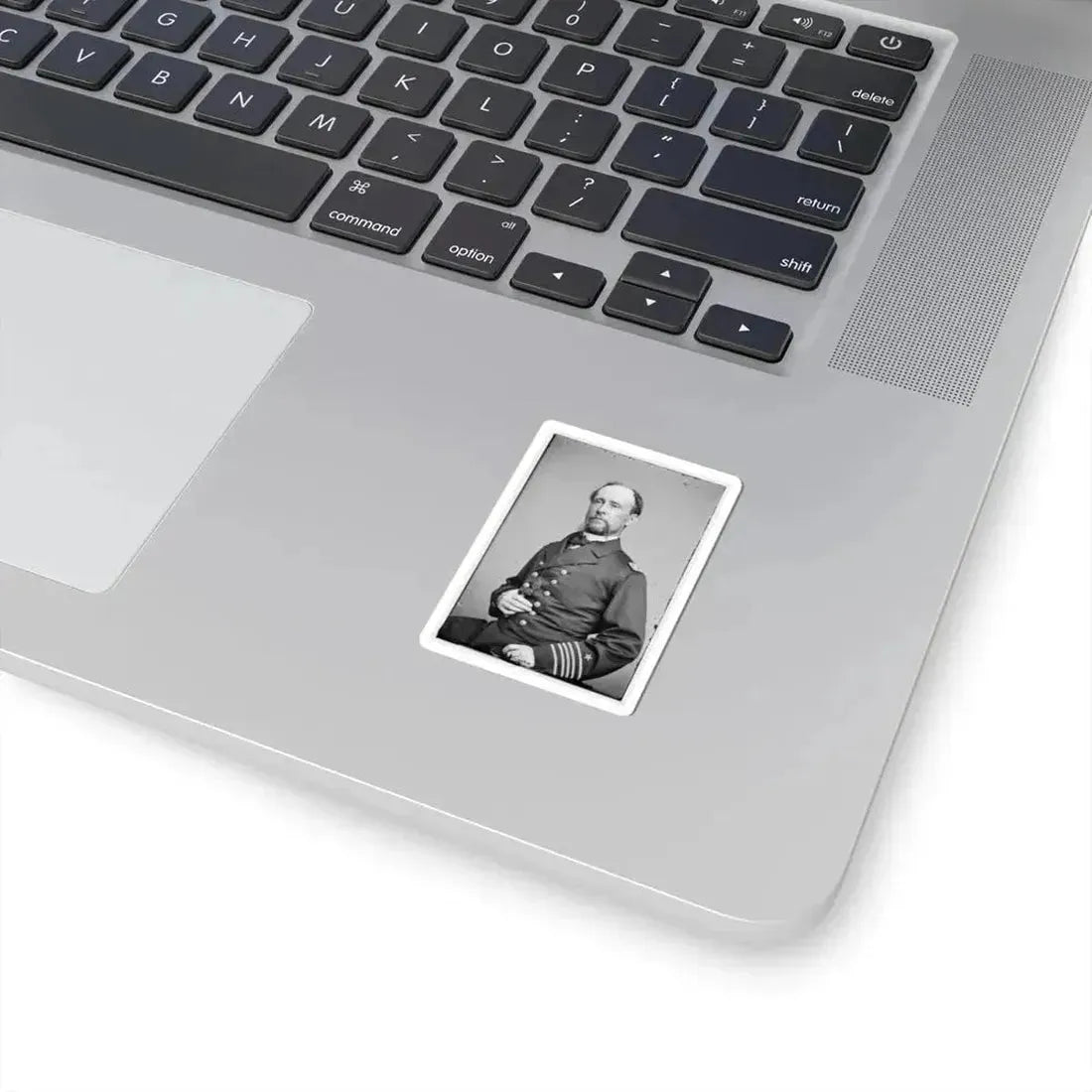 Adm. Rodgers 001 (U.S. Civil War) STICKER Vinyl Kiss-Cut Decal - The Sticker Space