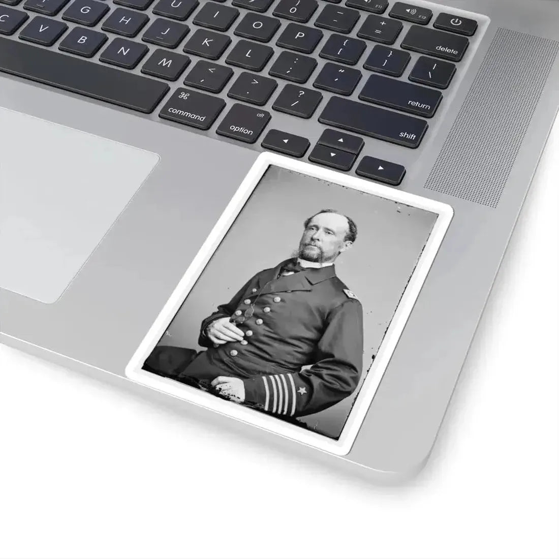 Adm. Rodgers 001 (U.S. Civil War) STICKER Vinyl Kiss-Cut Decal - The Sticker Space