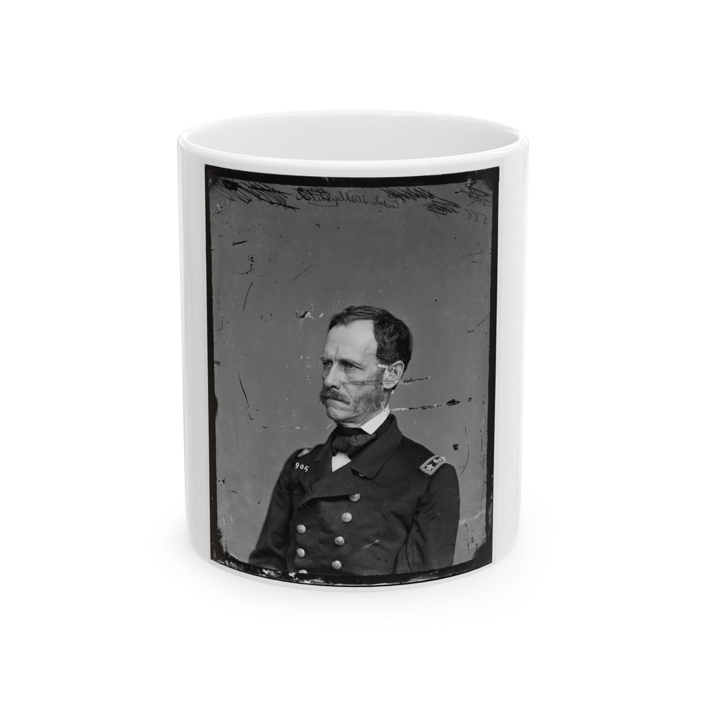 Adm. J.A. Dahlgren, (U.S. Civil War) White Coffee Mug-11oz-The Sticker Space