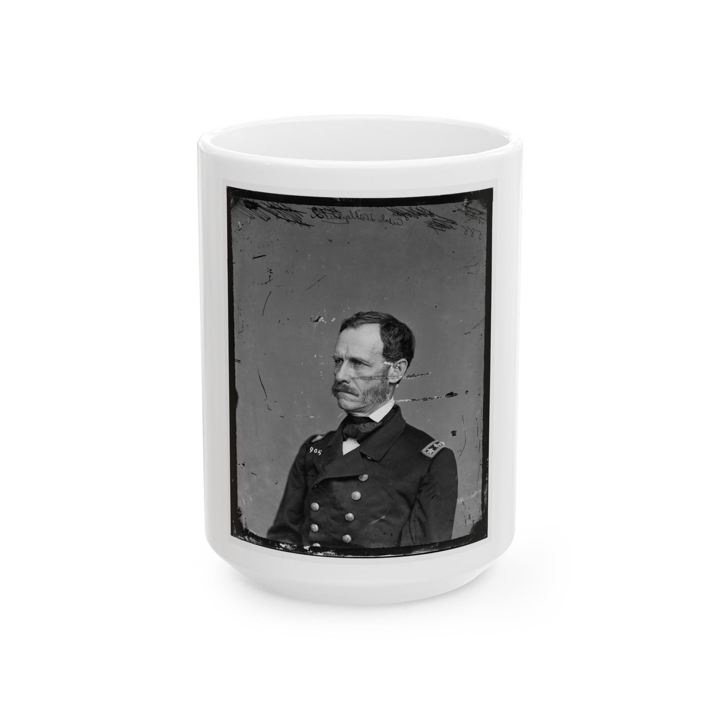 Adm. J.A. Dahlgren, (U.S. Civil War) White Coffee Mug-15oz-The Sticker Space