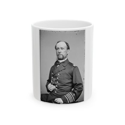 Adm. Rodgers 001 (U.S. Civil War) White Coffee Mug-11oz-The Sticker Space