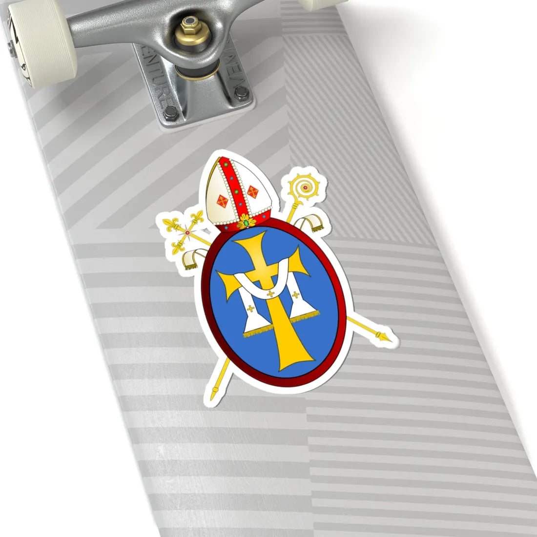 Administração apostólica pessoal (Brazil) (Coat of Arms) STICKER Vinyl Kiss-Cut Decal - The Sticker Space
