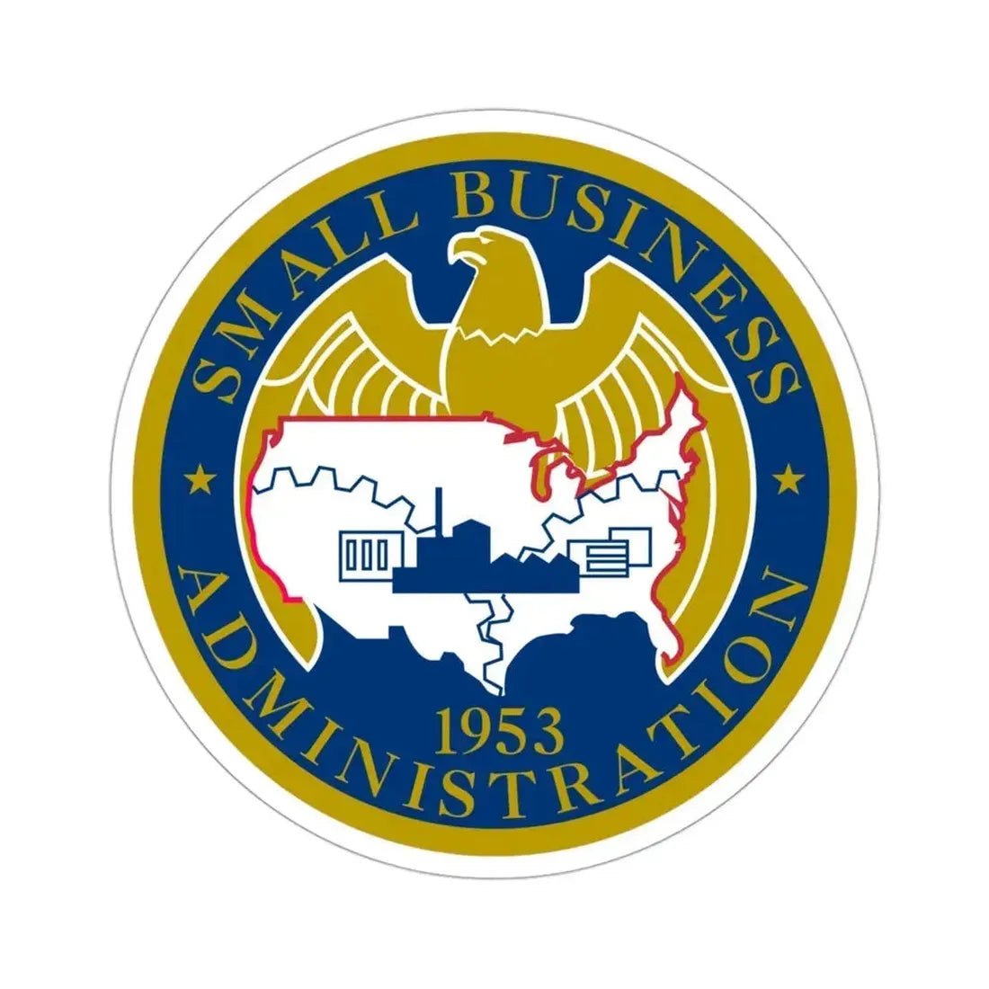 Administrator of the Small Business Administration STICKER Vinyl Die-Cut Decal 3 Inch - The Sticker Space