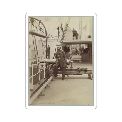 Admiral D. D. Porter (U.S. Civil War) STICKER Vinyl Kiss-Cut Decal 6 Inch White - The Sticker Space