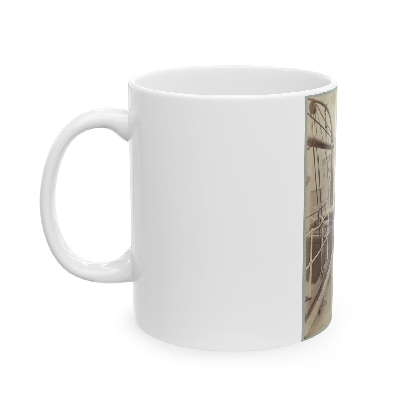 Admiral D. D. Porter (U.S. Civil War) White Coffee Mug-The Sticker Space