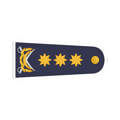 Admiral DSX (Azerbaijan) (Military Rank) STICKER Vinyl Kiss-Cut Decal 2 Inch White - The Sticker Space