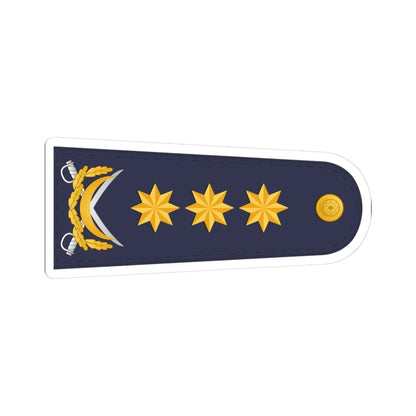 Admiral DSX (Azerbaijan) (Military Rank) STICKER Vinyl Kiss-Cut Decal 3 Inch White - The Sticker Space