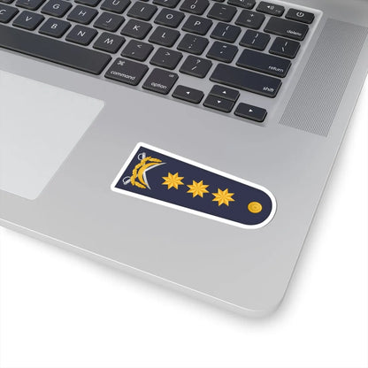 Admiral DSX (Azerbaijan) (Military Rank) STICKER Vinyl Kiss-Cut Decal - The Sticker Space