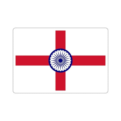 Admiral Ensign Indian Navy (India) STICKER Vinyl Die-Cut Decal 4 Inch - The Sticker Space
