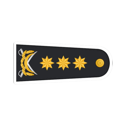 Admiral HDQ (Azerbaijan) (Military Rank) STICKER Vinyl Kiss-Cut Decal 2 Inch White - The Sticker Space