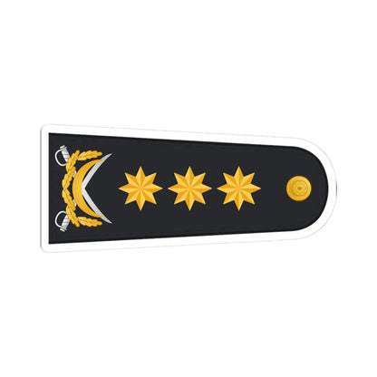 Admiral HDQ (Azerbaijan) (Military Rank) STICKER Vinyl Kiss-Cut Decal 3 Inch White - The Sticker Space