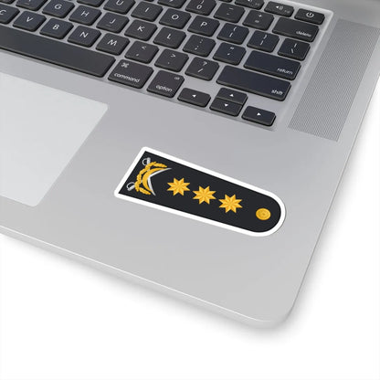 Admiral HDQ (Azerbaijan) (Military Rank) STICKER Vinyl Kiss-Cut Decal - The Sticker Space