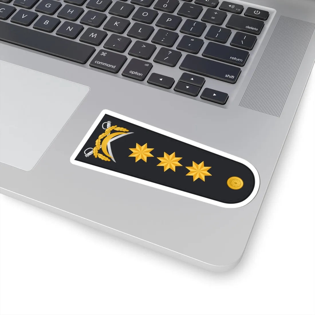Admiral HDQ (Azerbaijan) (Military Rank) STICKER Vinyl Kiss-Cut Decal - The Sticker Space