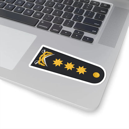 Admiral HDQ (Azerbaijan) (Military Rank) STICKER Vinyl Kiss-Cut Decal - The Sticker Space