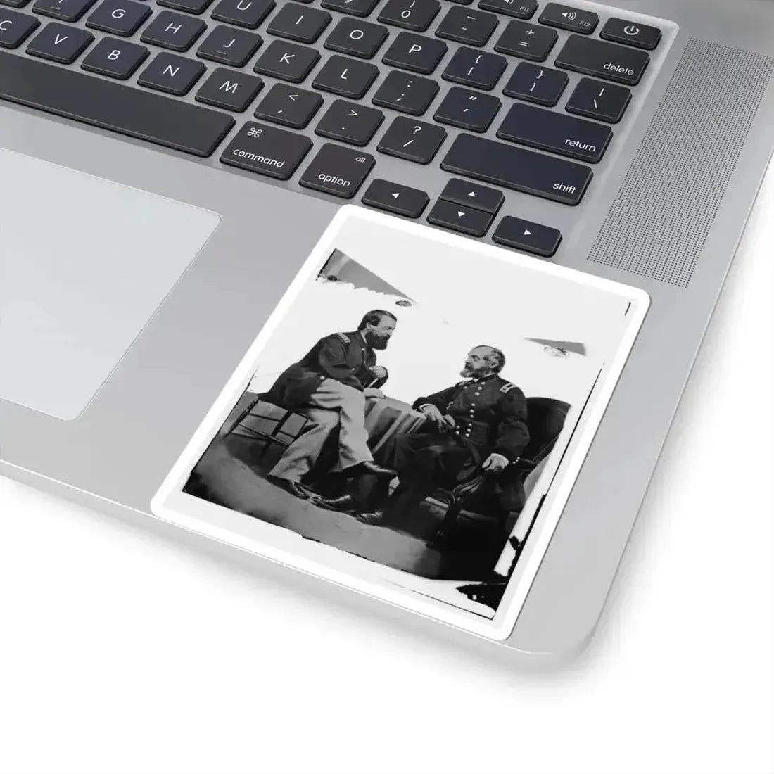 Admiral Porter and General Meade. (U.S. Civil War) STICKER Vinyl Kiss-Cut Decal - The Sticker Space