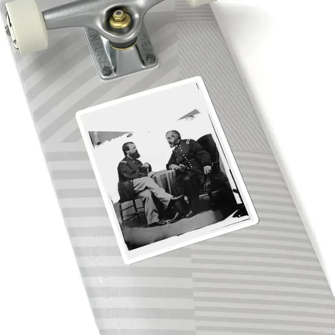 Admiral Porter and General Meade. (U.S. Civil War) STICKER Vinyl Kiss-Cut Decal - The Sticker Space