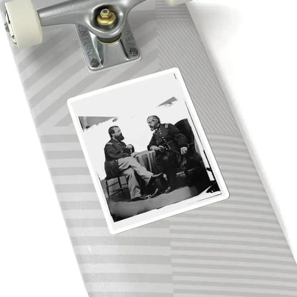 Admiral Porter and General Meade. (U.S. Civil War) STICKER Vinyl Kiss-Cut Decal - The Sticker Space