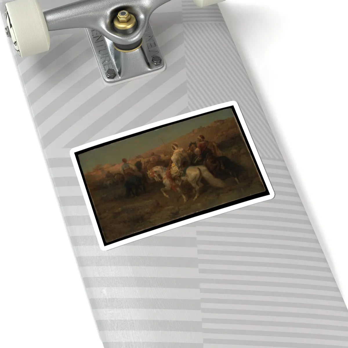 SKU:TSS-STICK-DLFSCH-6X6-1N0AI Sizes:6" × 6" Types:White