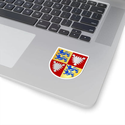 Adolf VIII van Holstein wapen (Denmark) (Coat of Arms) STICKER Vinyl Kiss-Cut Decal - The Sticker Space
