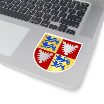 Adolf VIII van Holstein wapen (Denmark) (Coat of Arms) STICKER Vinyl Kiss-Cut Decal - The Sticker Space