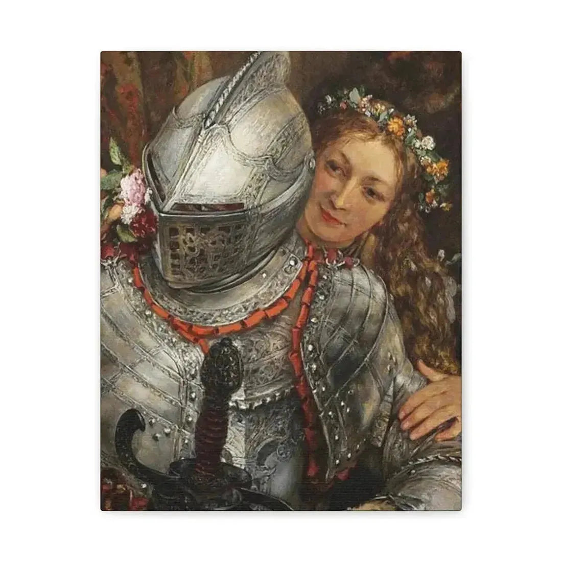 Adolph Menzel (1815-1905) Blindekuh - Gouache on paper 1867 - Canvas Wall Art 11″ x 14″ 1.25" - The Sticker Space